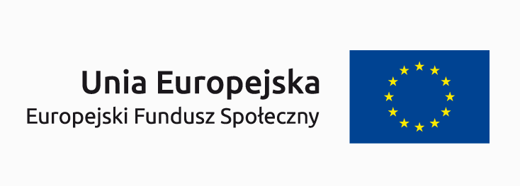 Logo Unia Europejska Europejski Fundusz Społeczny